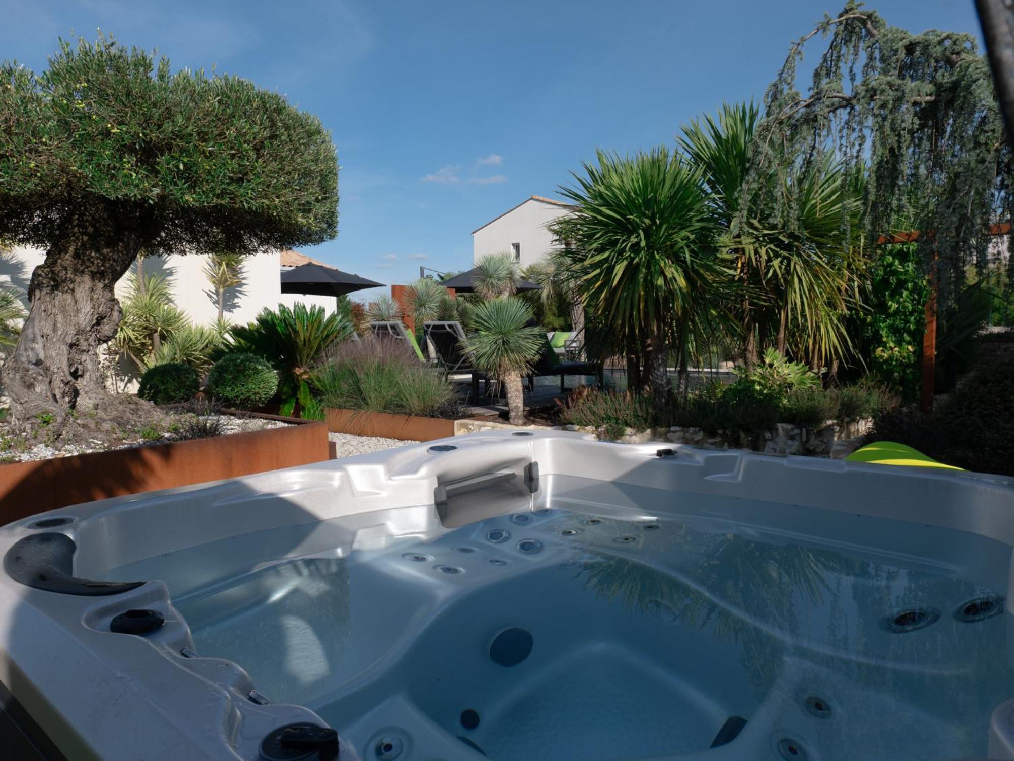 Villa Harmonie - Luxe, Jaccuzzi Et Piscine En Charente-Maritime Saint-Ciers-du-Taillon Bagian luar foto